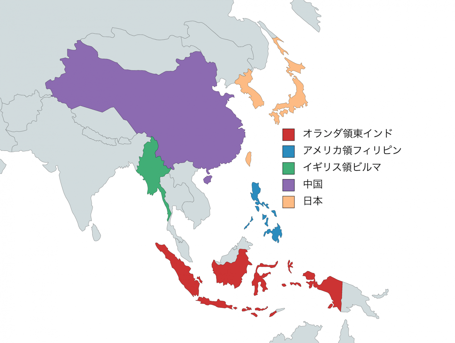 ABCD包囲網（包囲陣）とは？いつ・どこの国・なぜ石油禁輸したのか解説 | まなれきドットコム