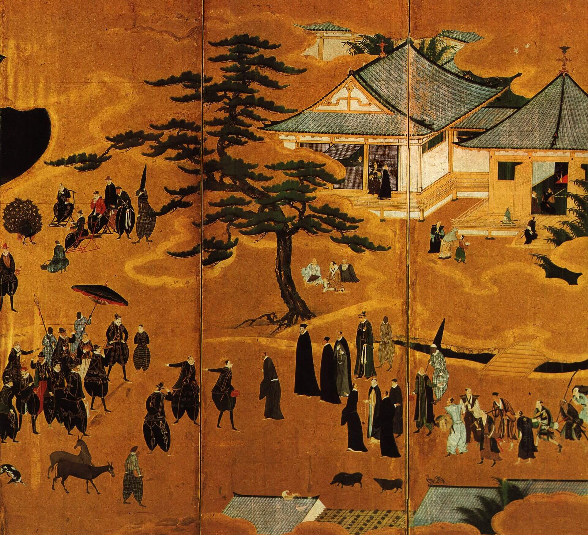 南蛮寺の様子（京都に建てられたキリスト教会）