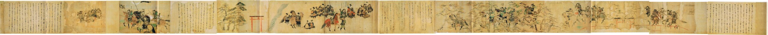 鎌倉幕府に仕えた御家人(武士)の姿