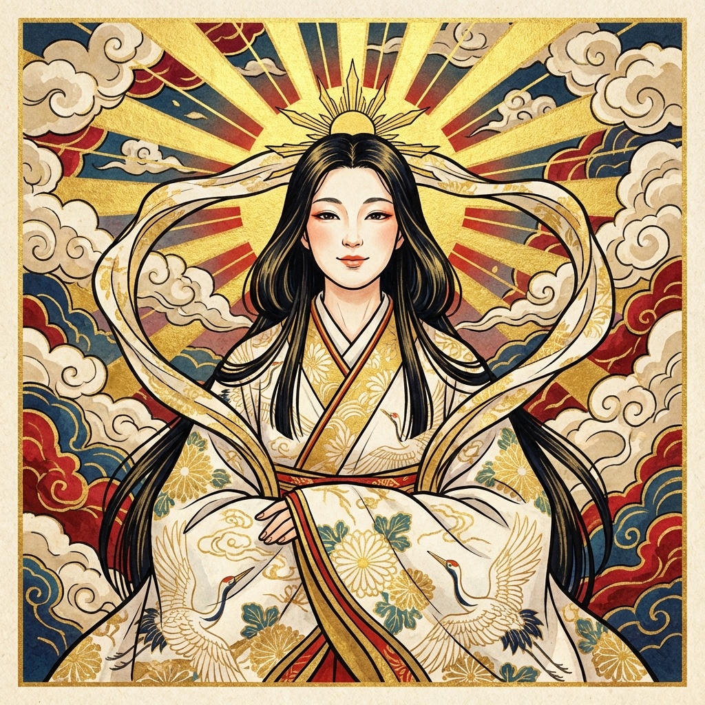 アマテラス（天照大御神）- 太陽の女神
