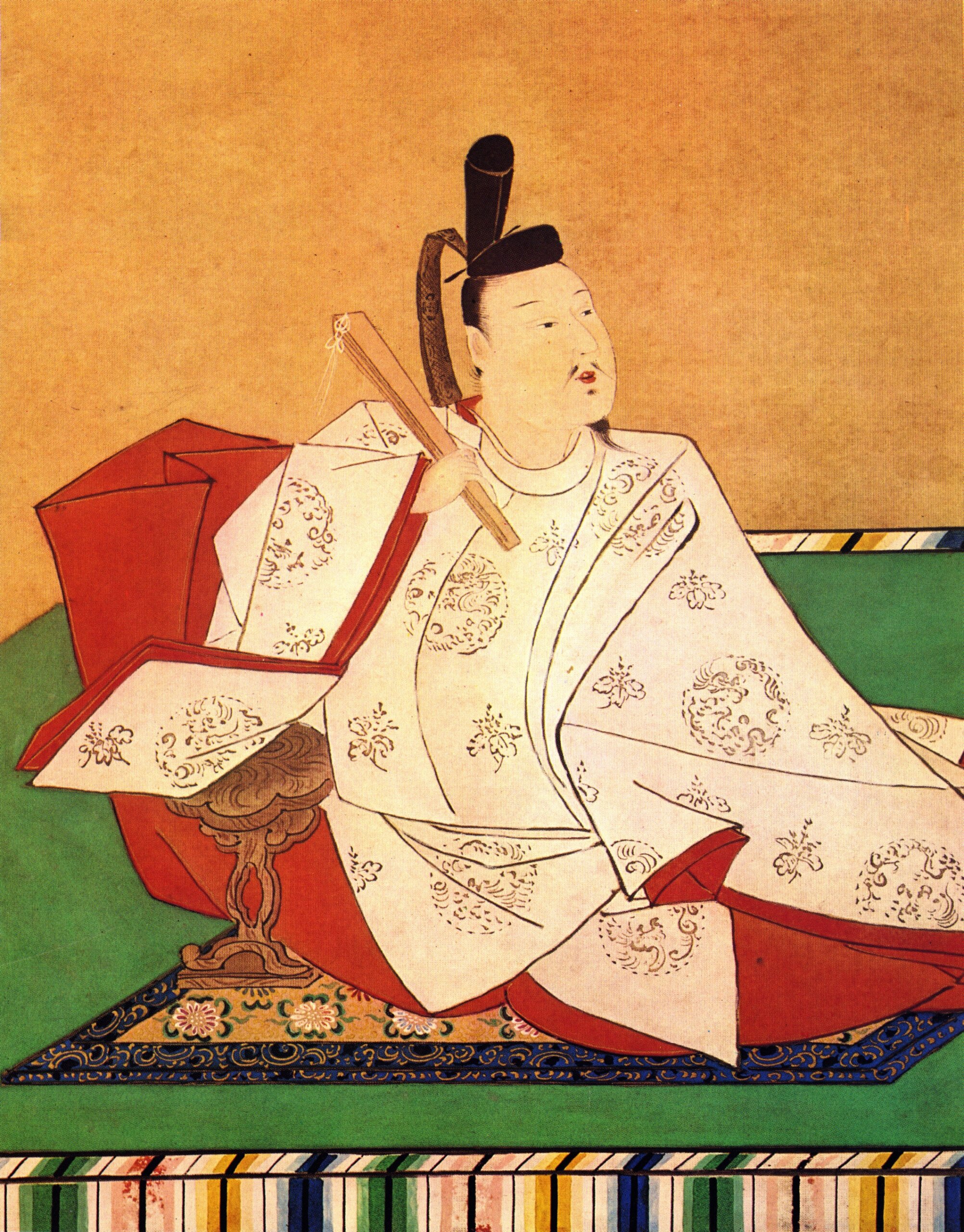 三条天皇の肖像画（狩野常信筆・江戸時代）