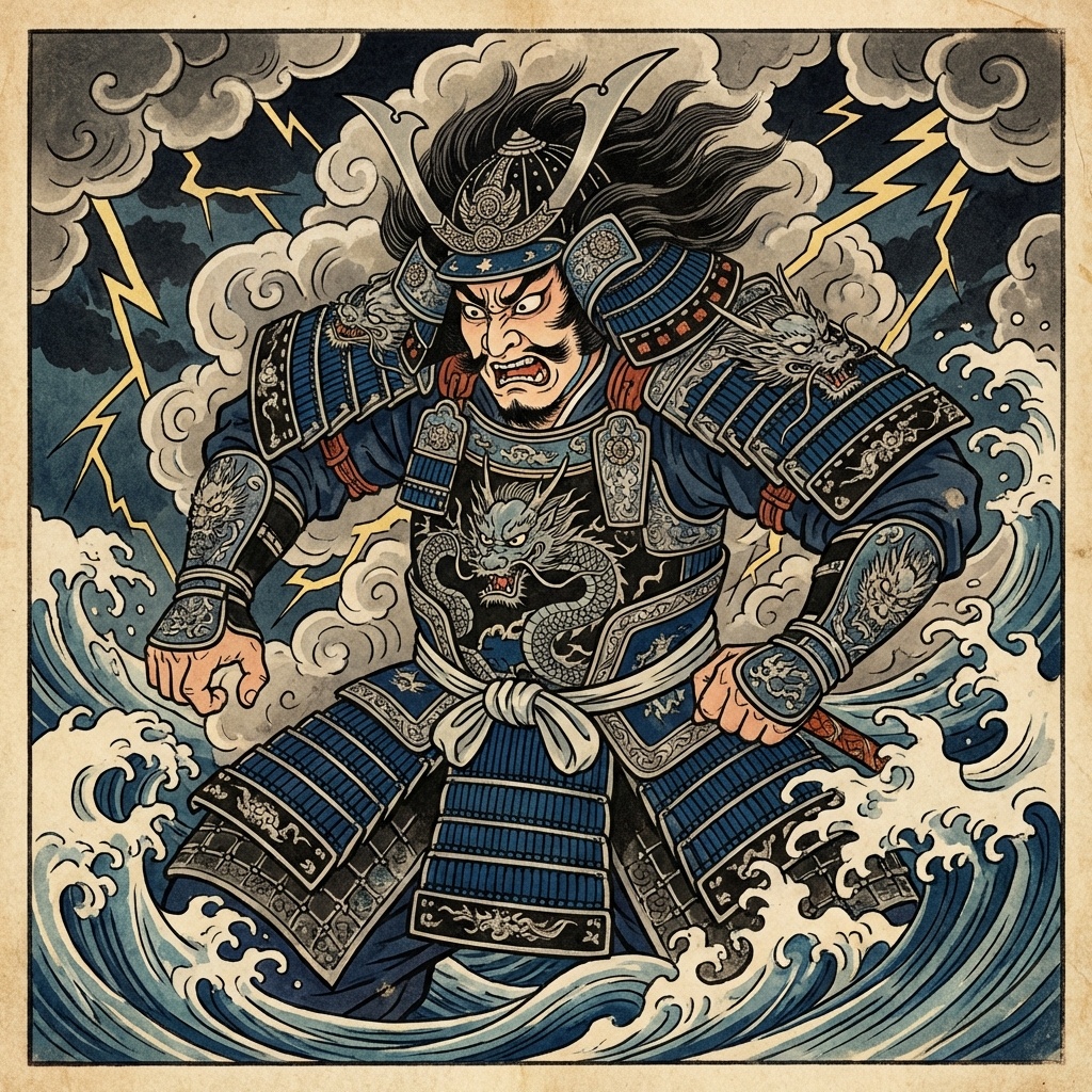 スサノオ（須佐之男命）- 嵐の神