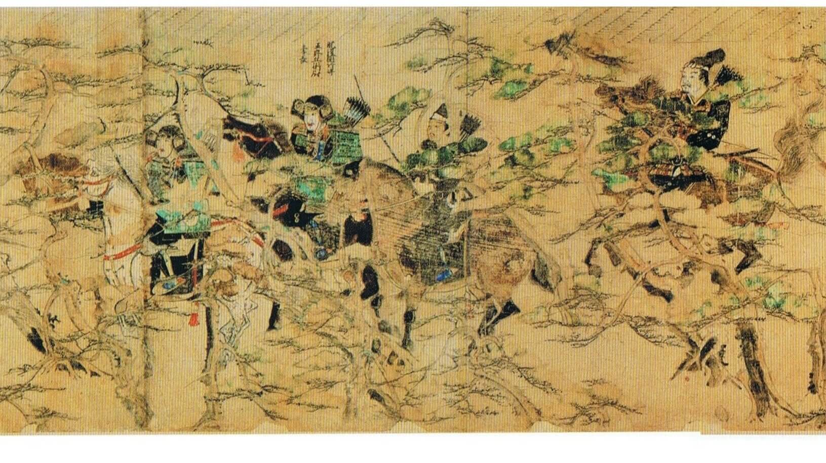 蒙古襲来絵詞に描かれた御家人の姿
