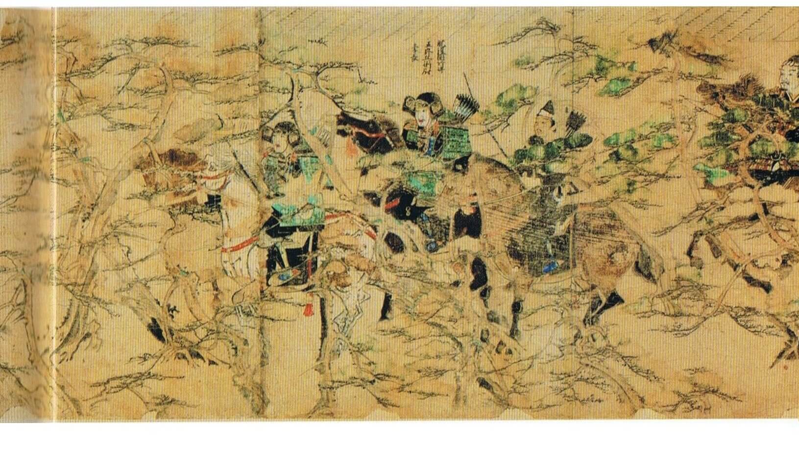 蒙古襲来絵詞に描かれた御家人の姿