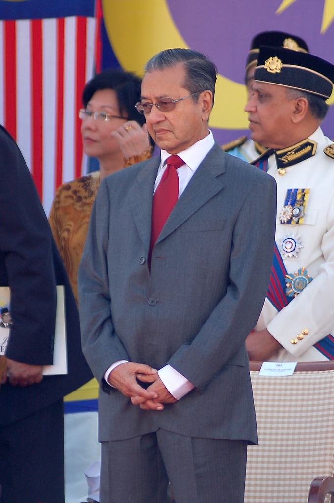 マレーシアのマハティール首相（2007年）