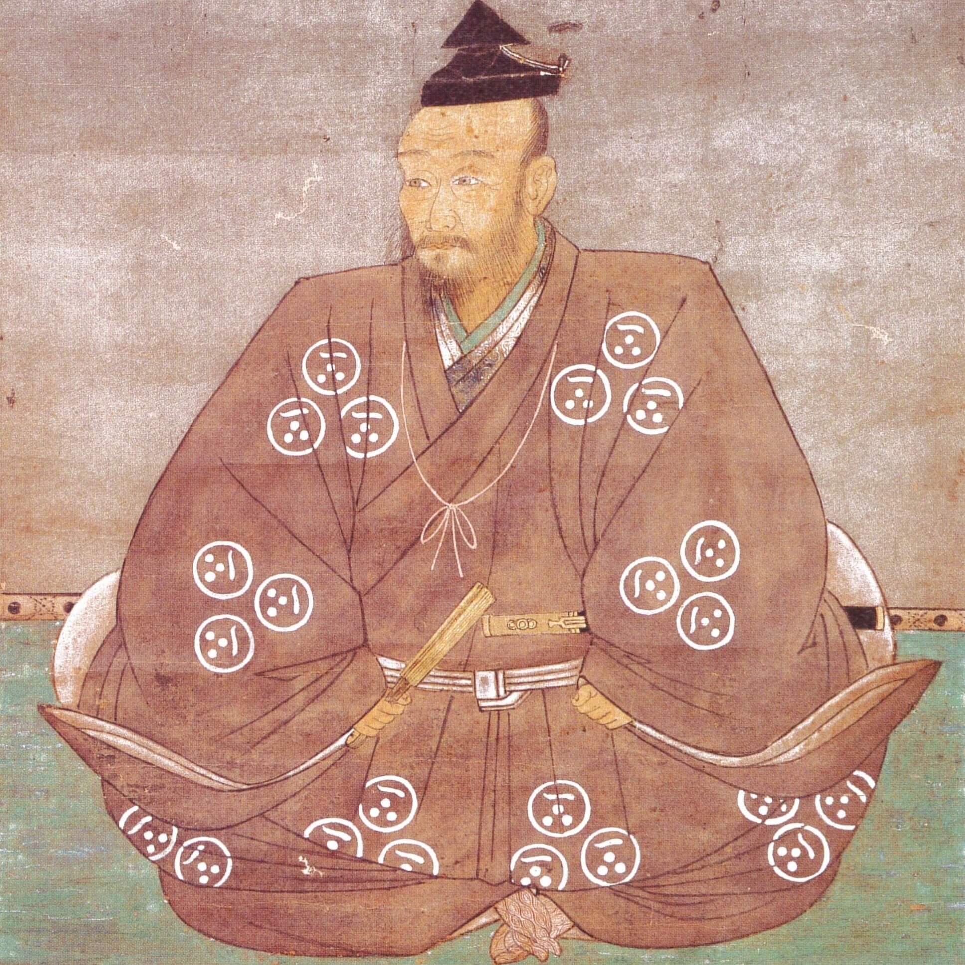 毛利元就の肖像画