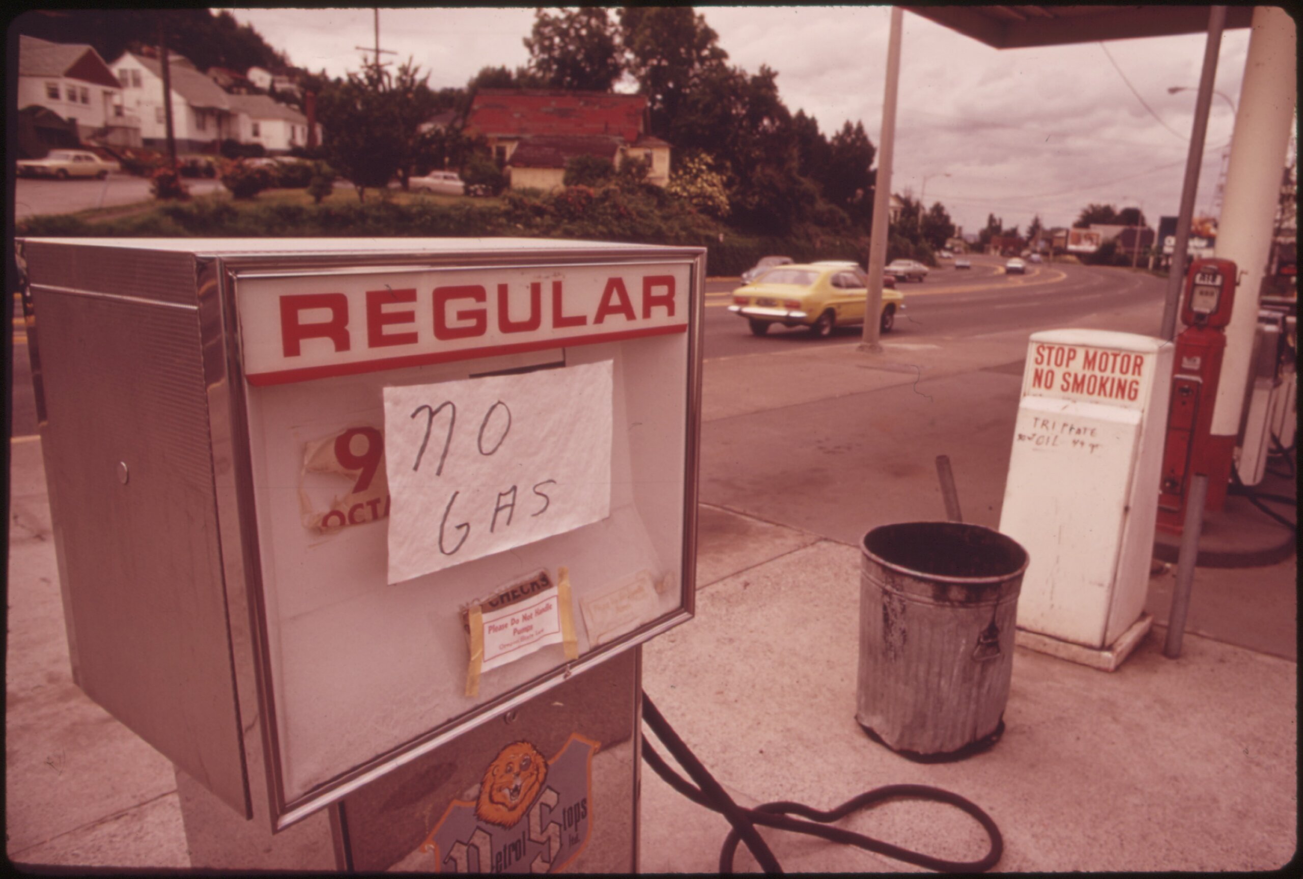 1973年のガソリン不足（第1次オイルショック時、米国オレゴン州）