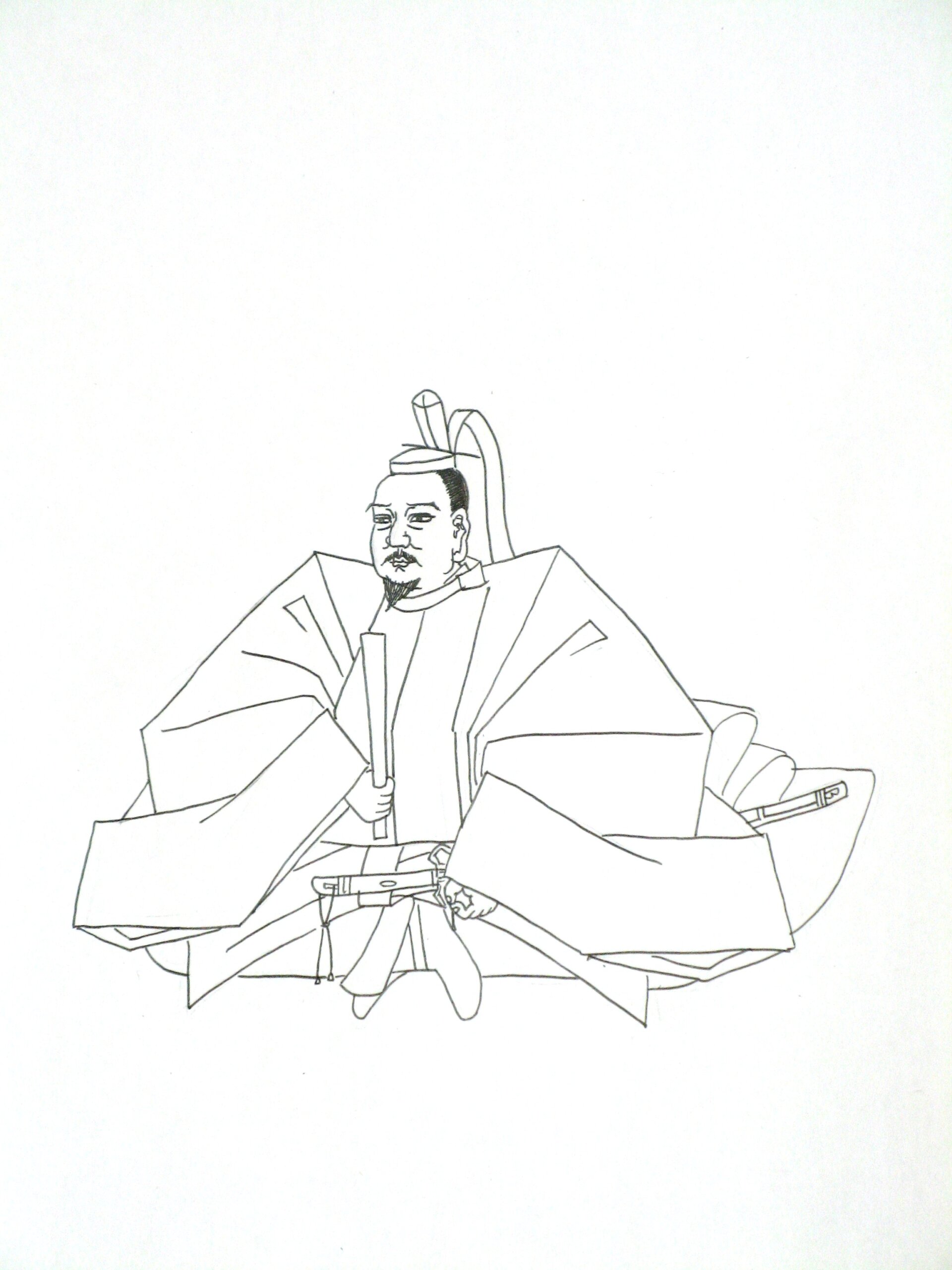 島津義久の肖像画（九州征伐で継潤が戦った相手）