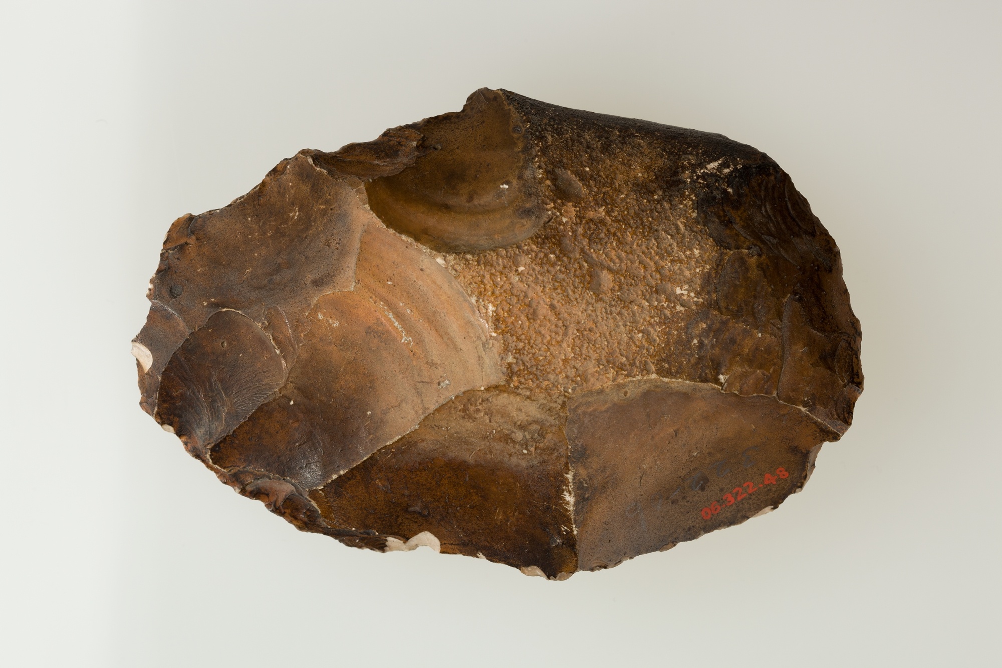 旧石器時代の打製石器（フリント製）