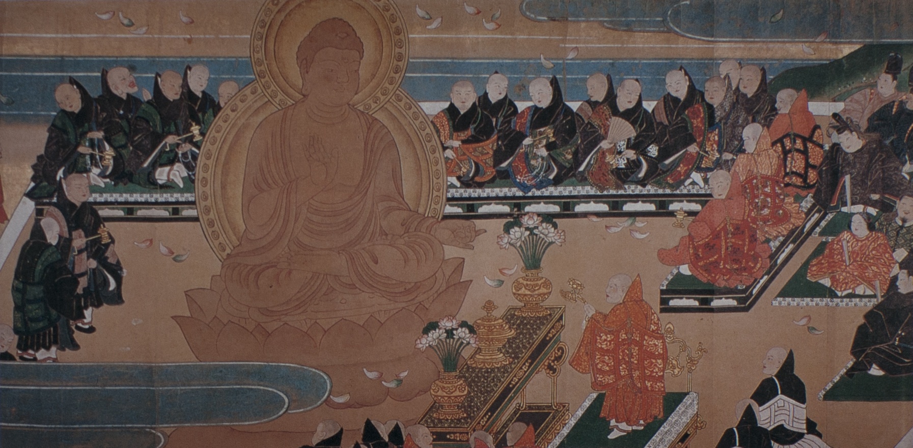 東大寺大仏縁起絵巻（1536年）