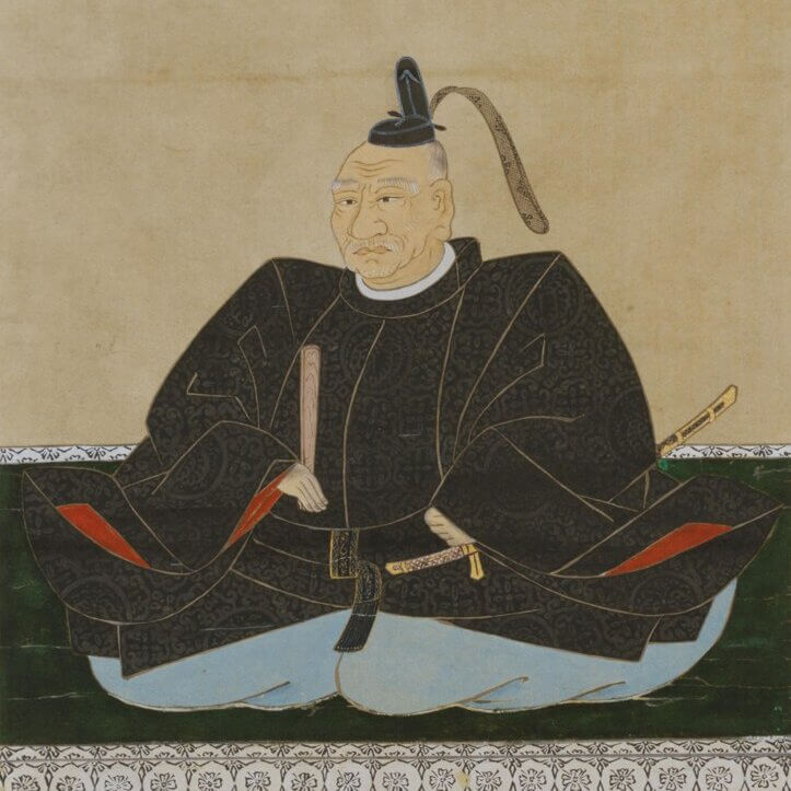 藤堂高虎の肖像画（津・寒松院蔵の模写）