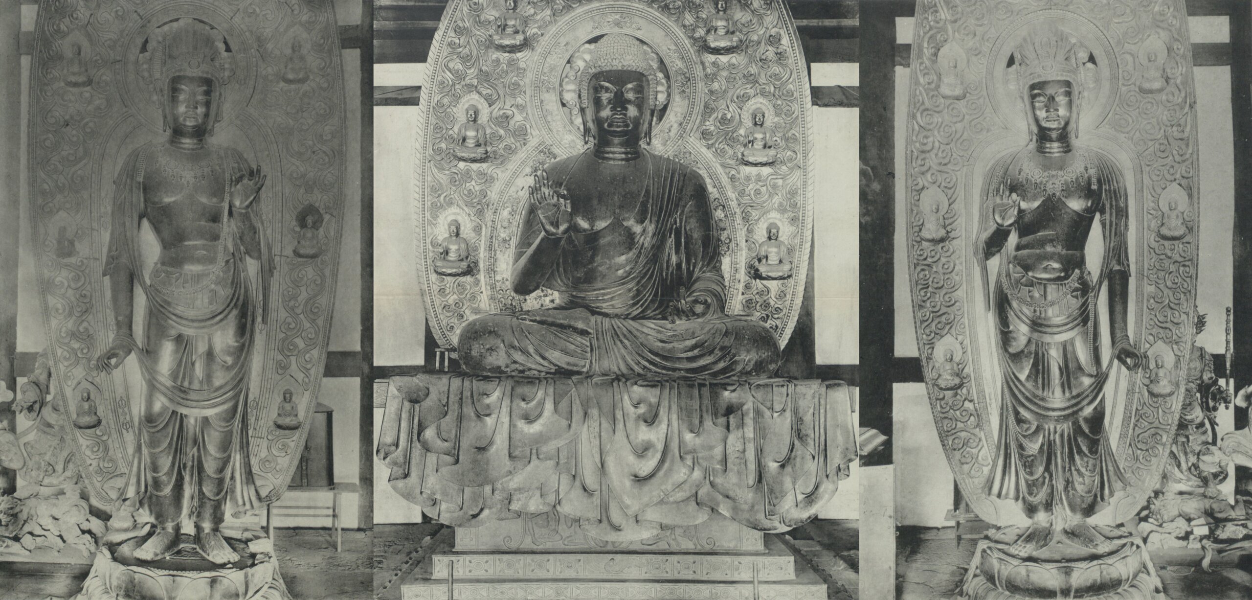 薬師寺金堂薬師三尊像