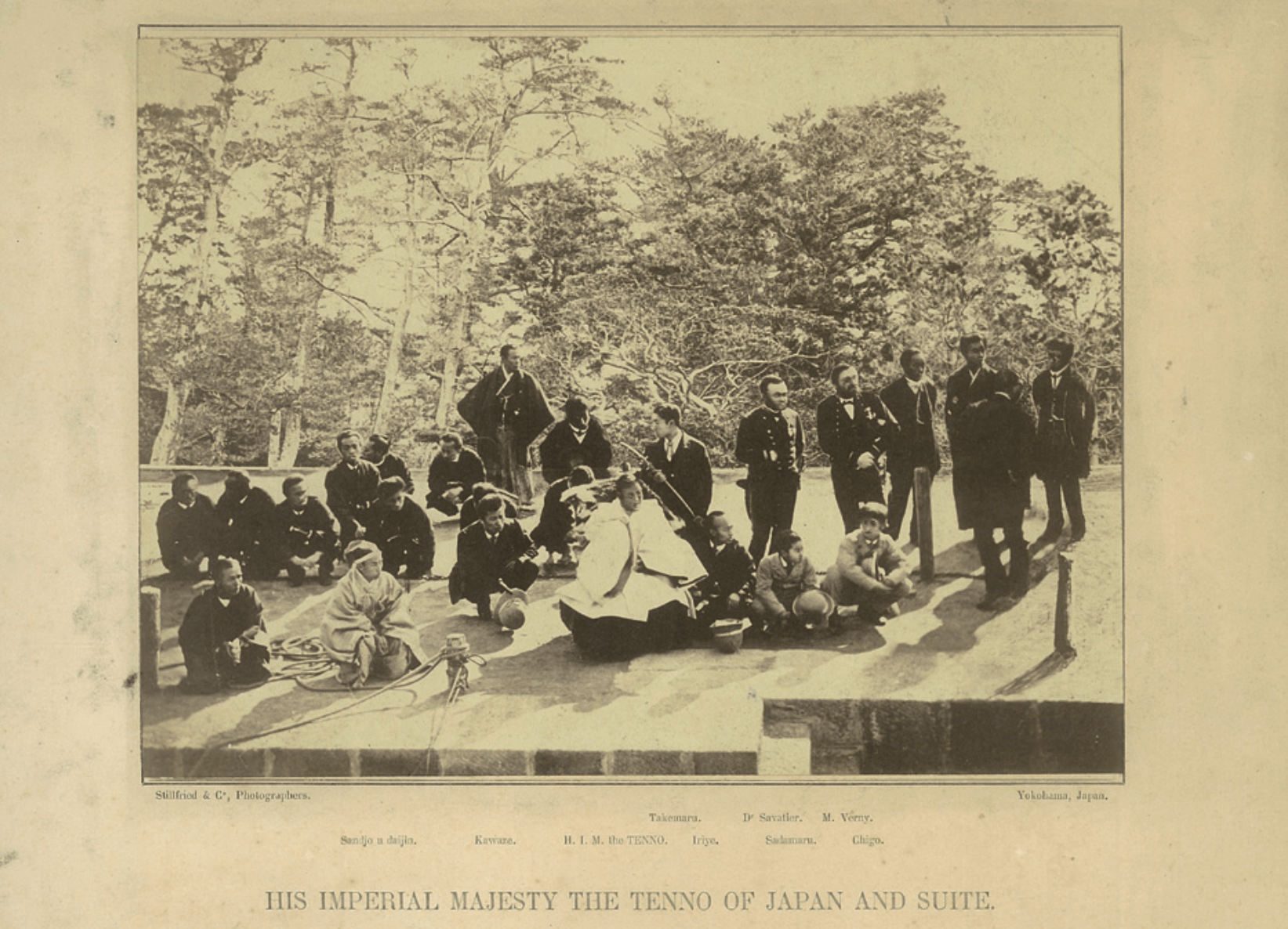 横須賀造船所（旧製鉄所）への明治天皇行幸（1871年）