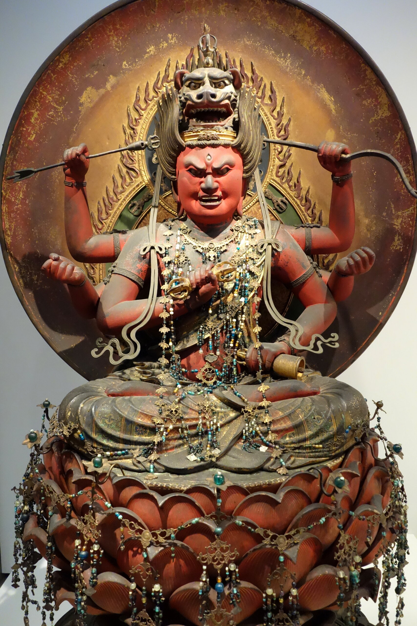 愛染明王坐像(鎌倉時代・東京国立博物館)