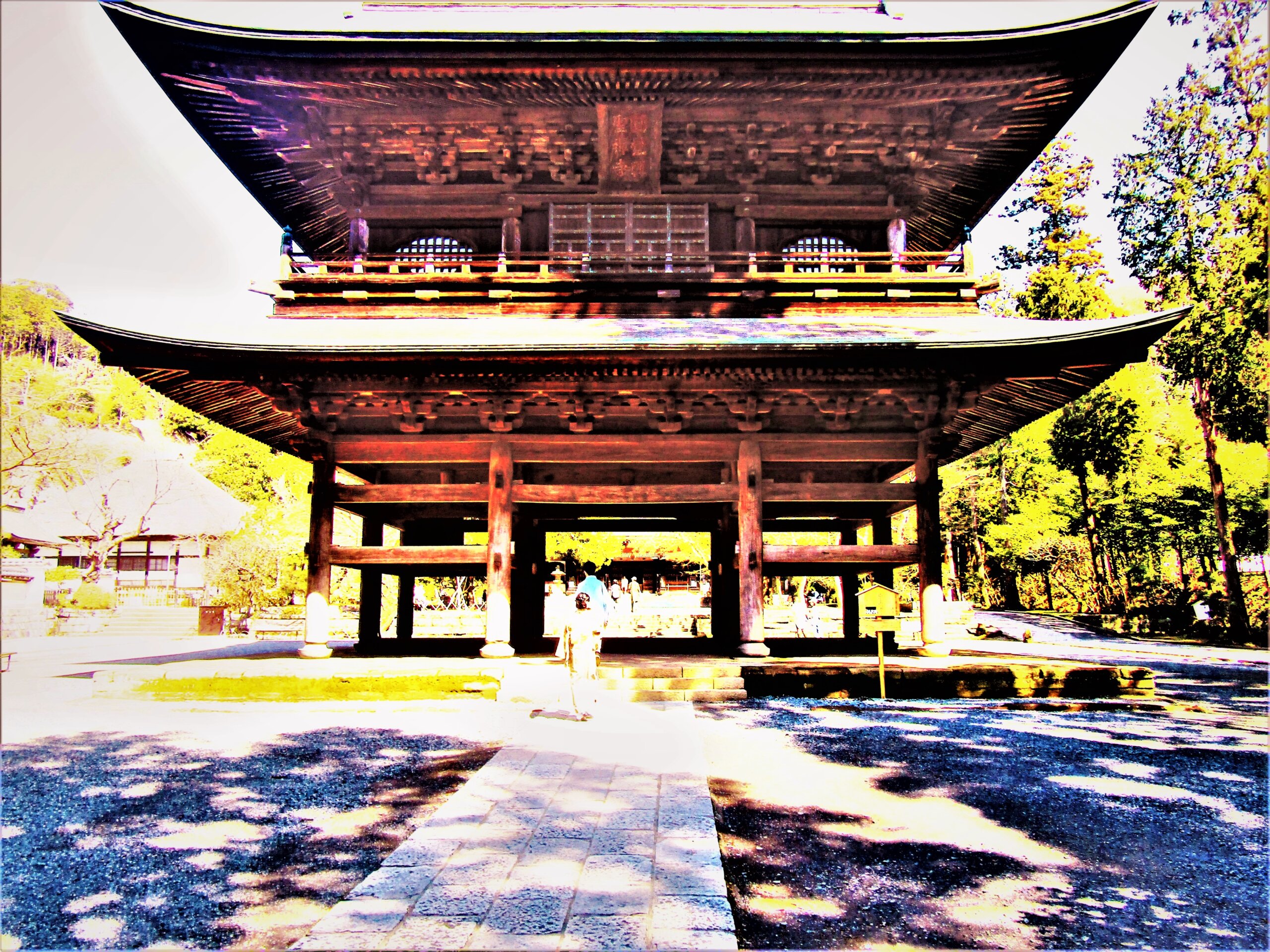 円覚寺山門（神奈川県鎌倉市）臨済宗円覚寺派の大本山