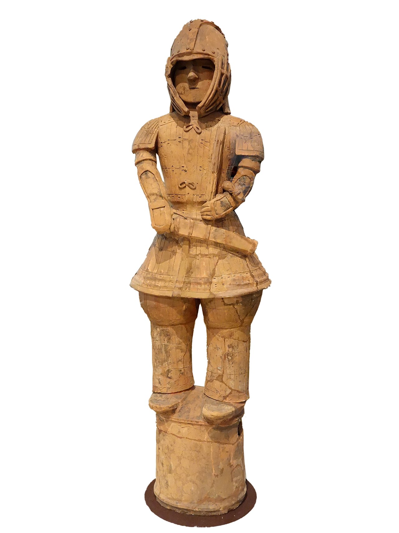 挂甲の武人（国宝・東京国立博物館蔵）