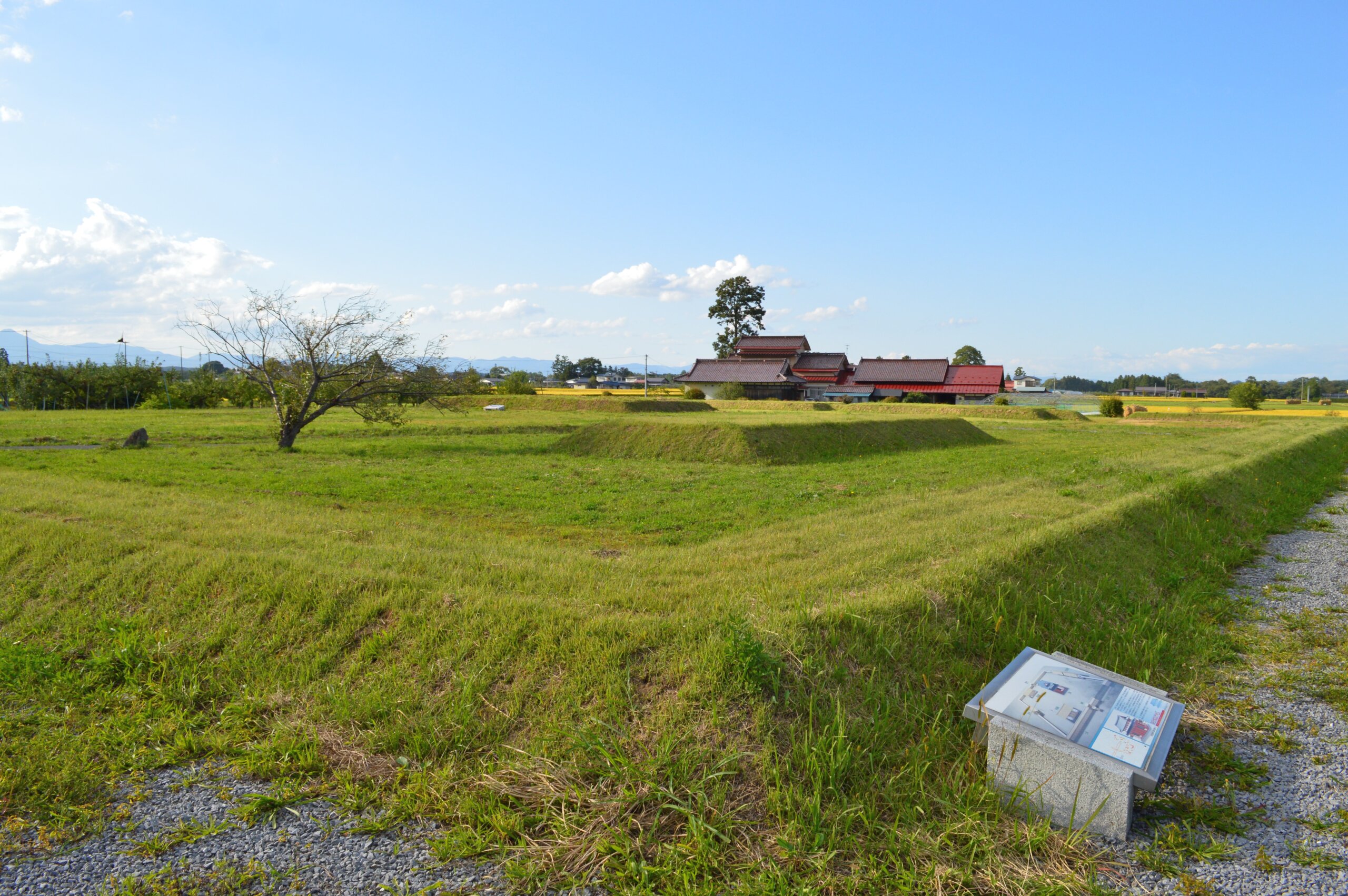 胆沢城跡（岩手県奥州市）