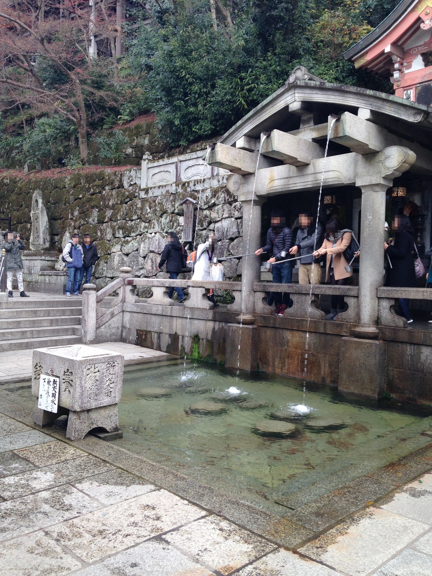 清水寺の音羽の滝