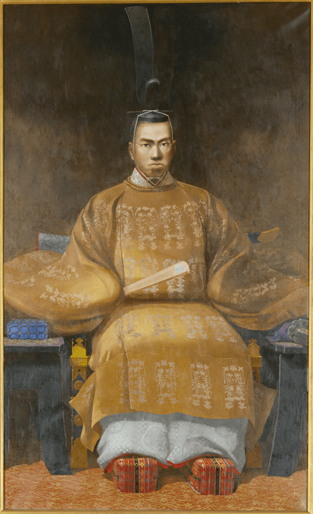 孝明天皇の肖像画(小山正太郎筆・1902年)