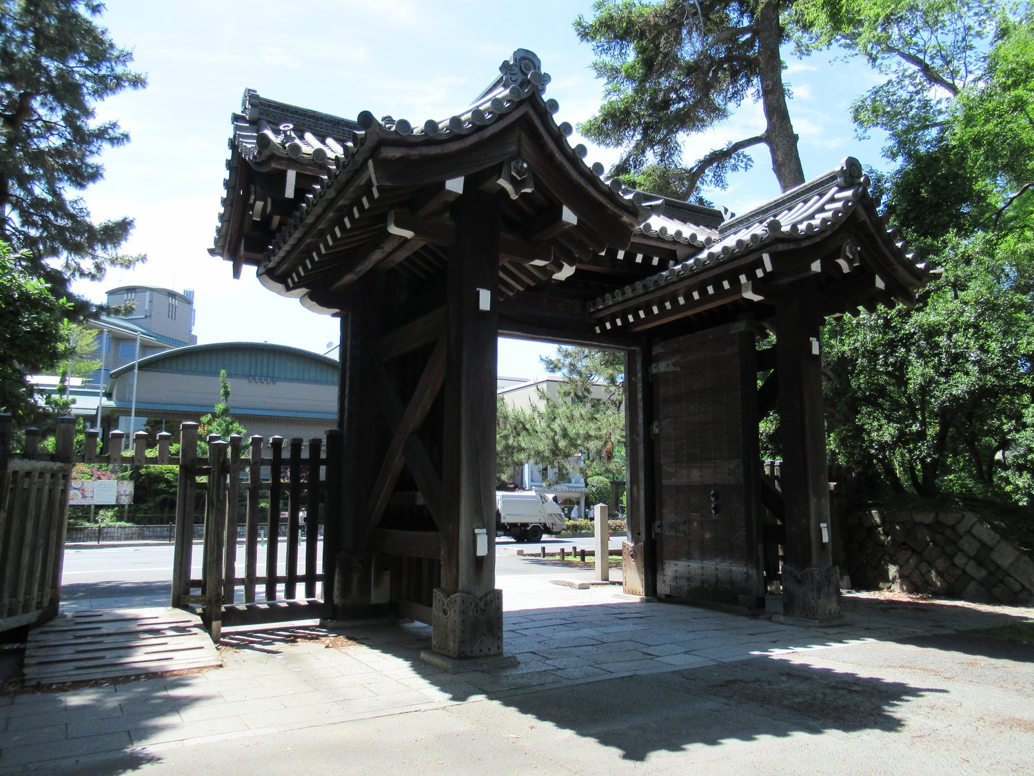 禁門の変の舞台となった蛤御門（京都御所）