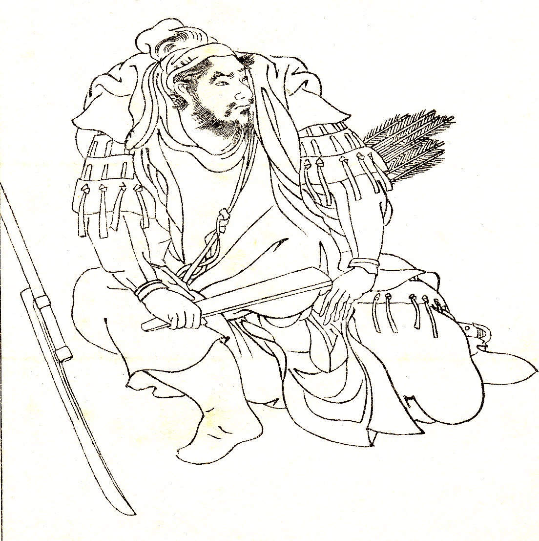 大伴金村の肖像画