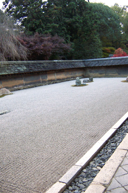 龍安寺の石庭（細川勝元創建）