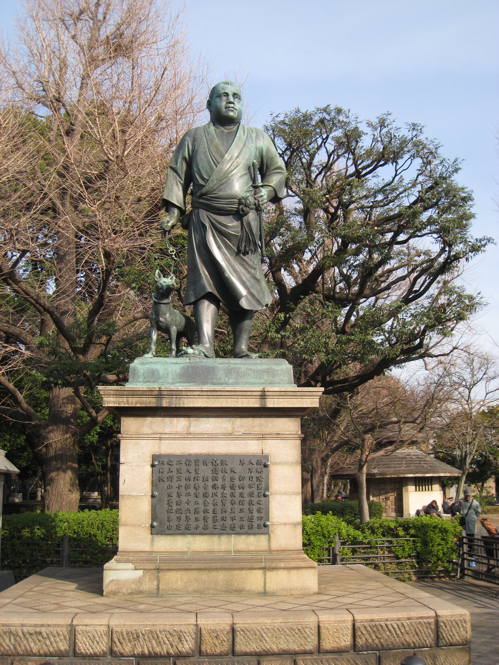 上野公園の西郷隆盛像