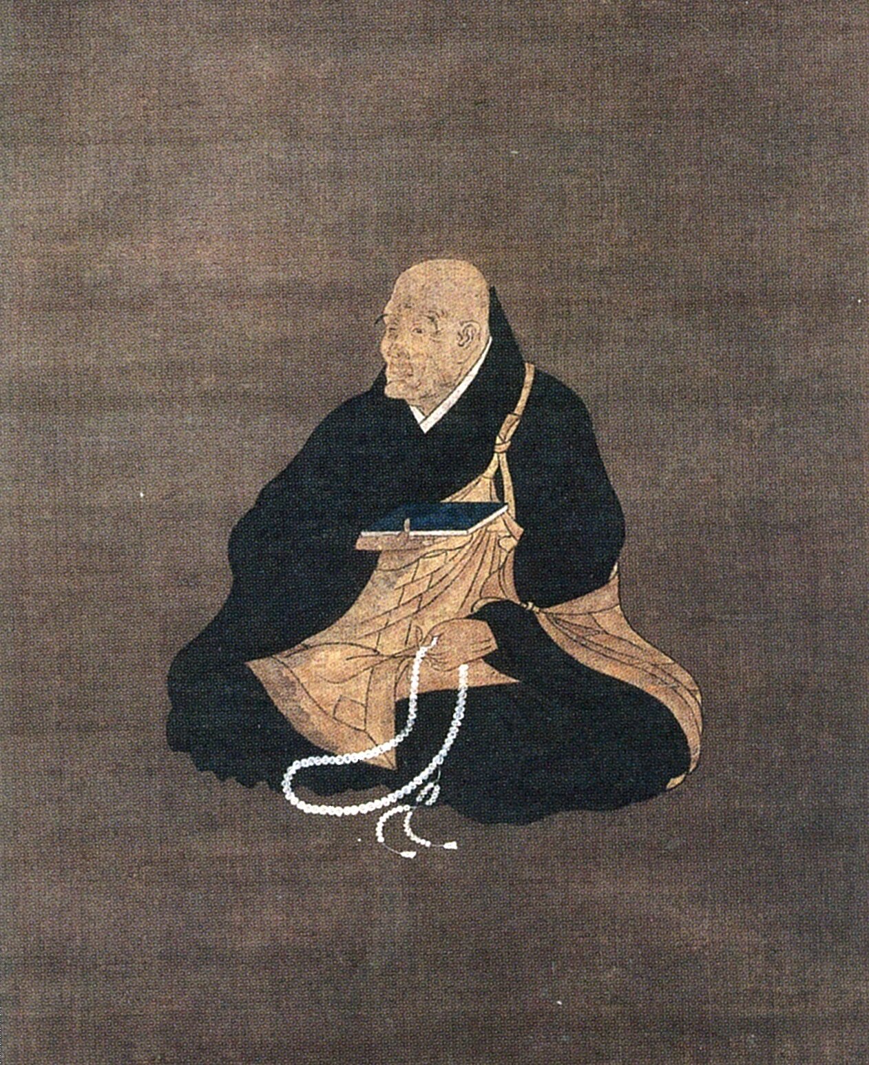 西行法師像