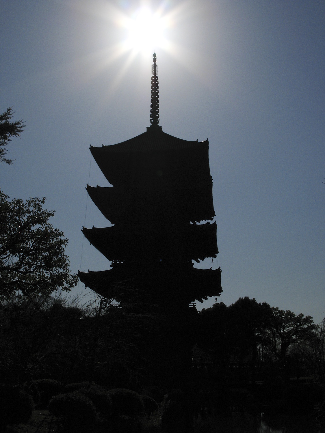 東寺の五重塔（京都府）