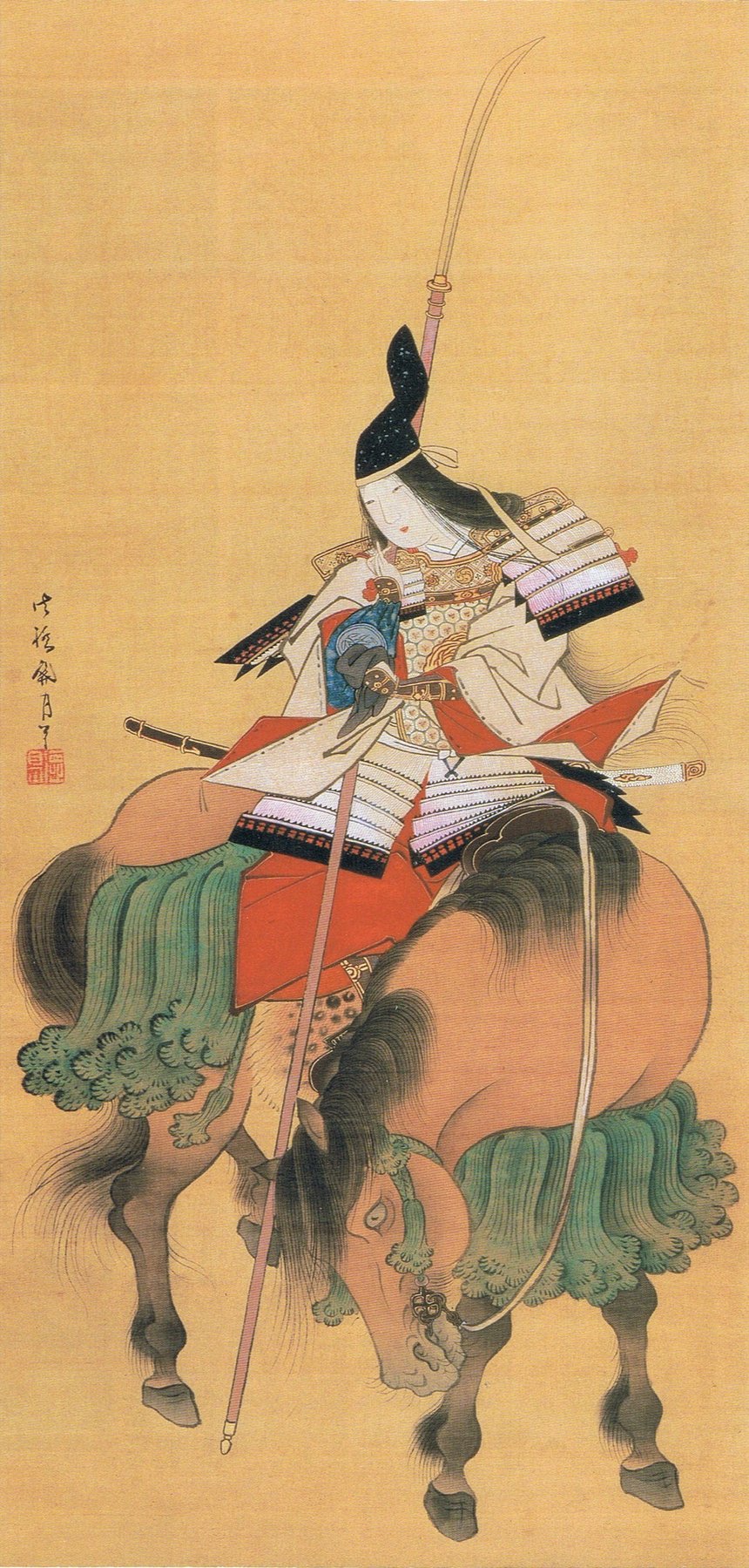 巴御前（源義仲に仕えた女武者）