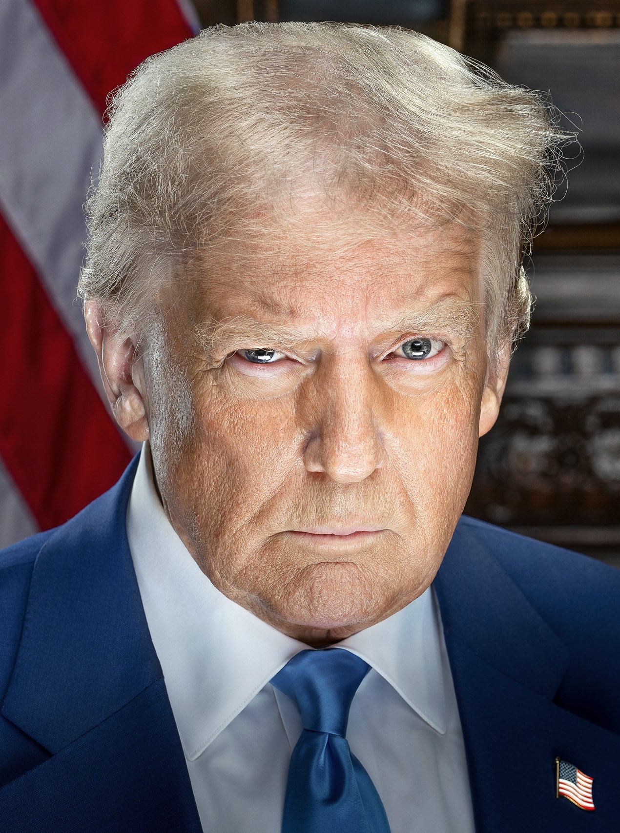ドナルド・トランプ米大統領(2025年公式写真)