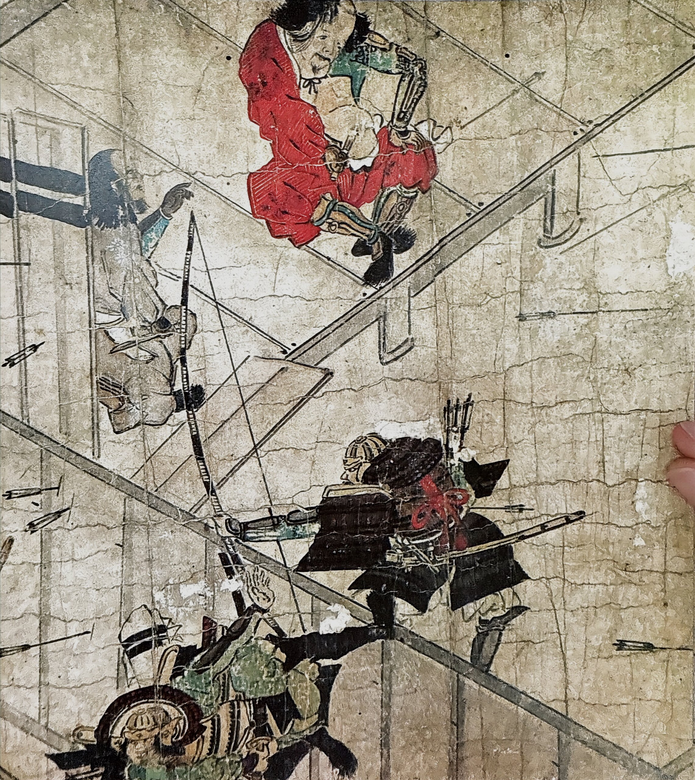 上杉禅秀の乱を描いた江戸時代の絵画