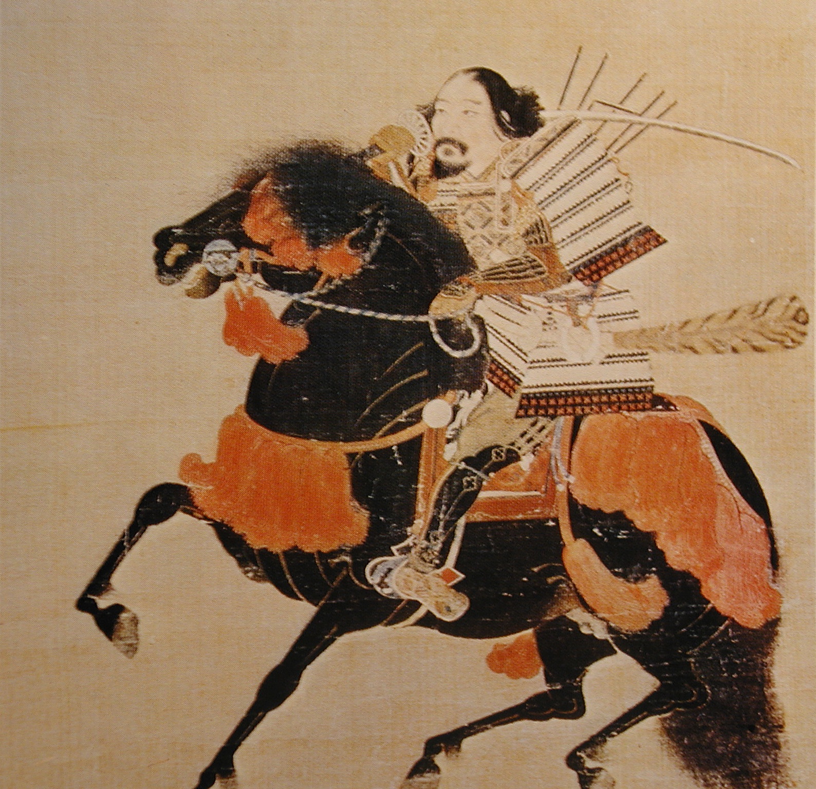 足利尊氏とされる騎馬武者像