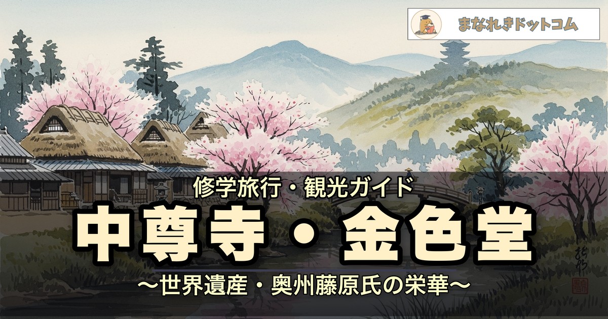 中尊寺・金色堂 アイキャッチ