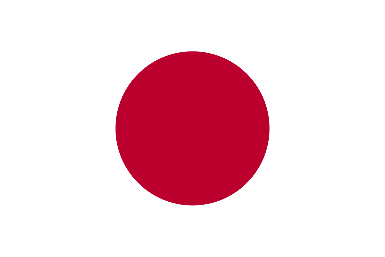 日本の国旗（日の丸）