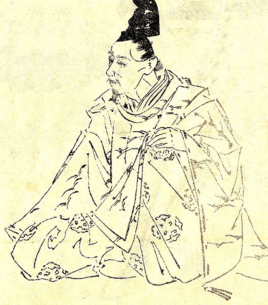 藤原隆家の肖像(菊池容斎『前賢故実』より)