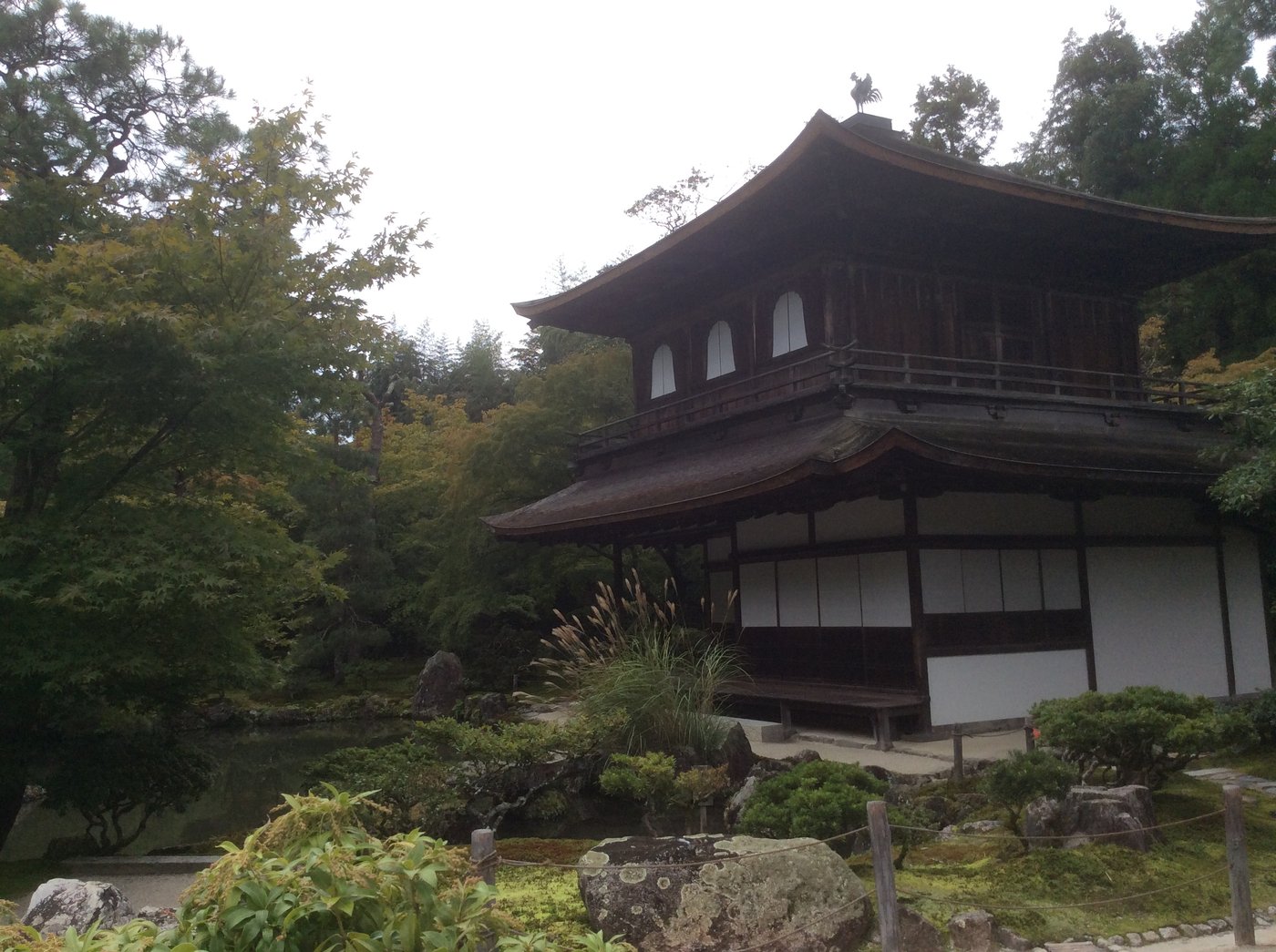 足利義政が建てた銀閣寺(観音殿)