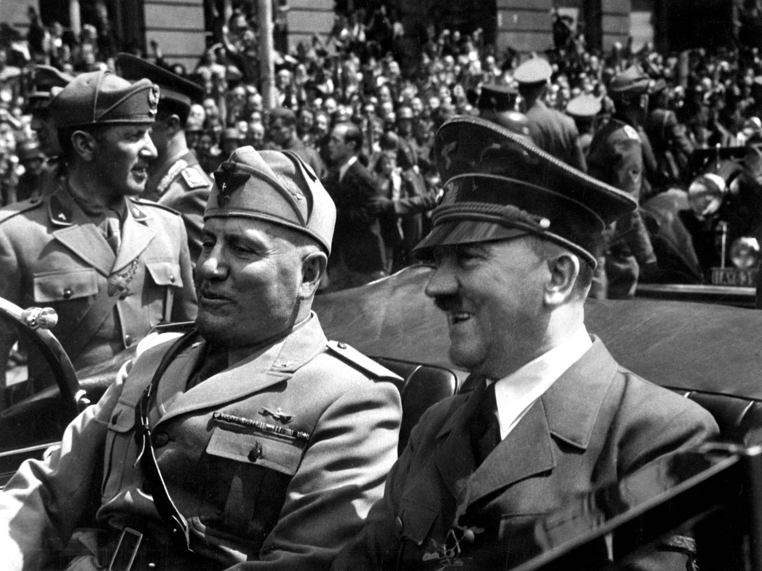 ヒトラーとムッソリーニ（1940年）