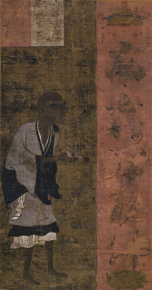 一遍上人の肖像画(九州国立博物館蔵)