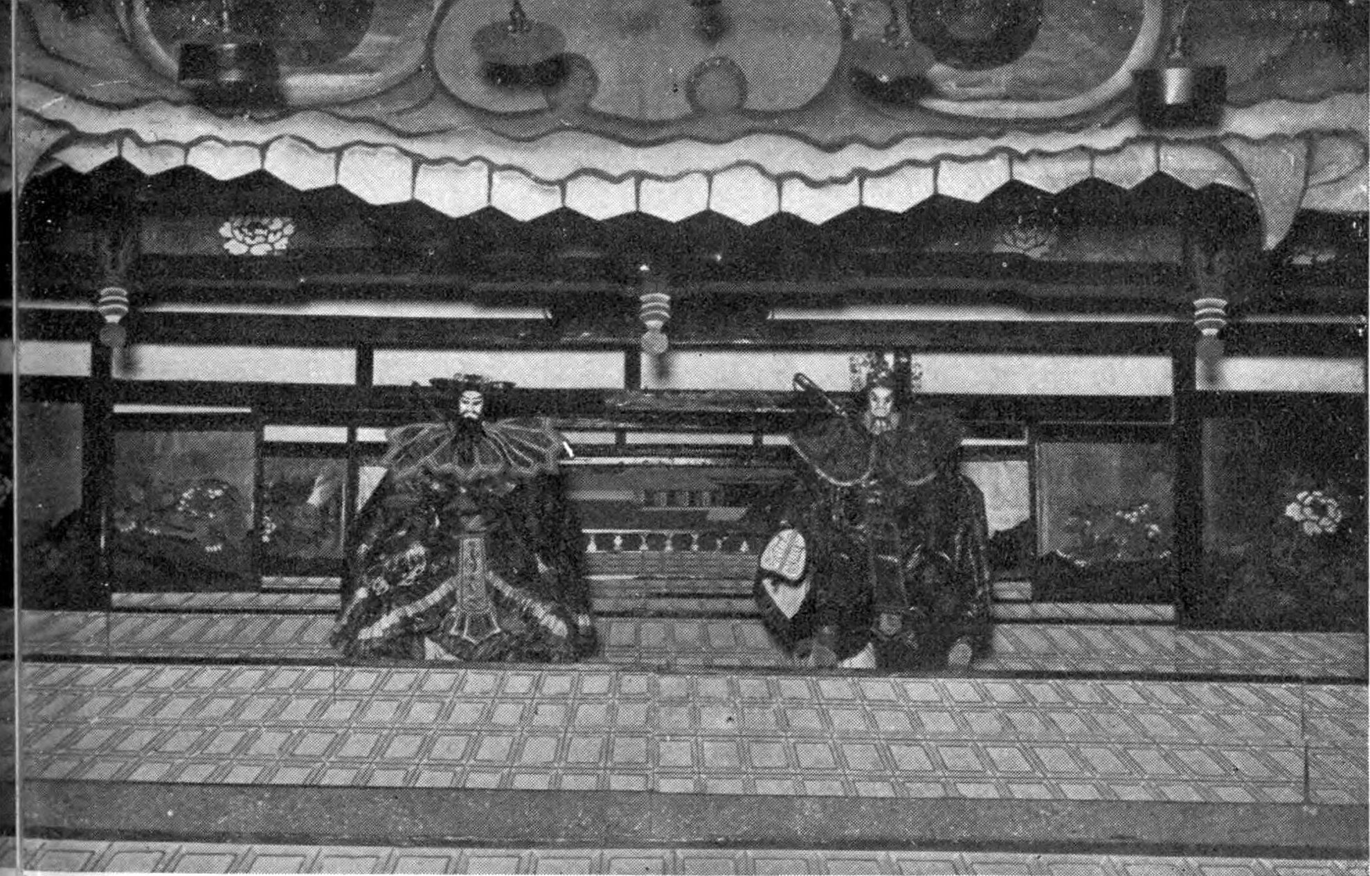 国性爺合戦の舞台シーン