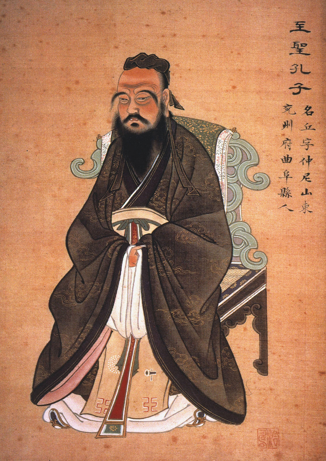 孔子の肖像画
