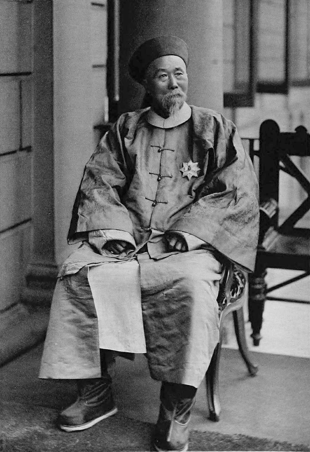 李鴻章の肖像写真