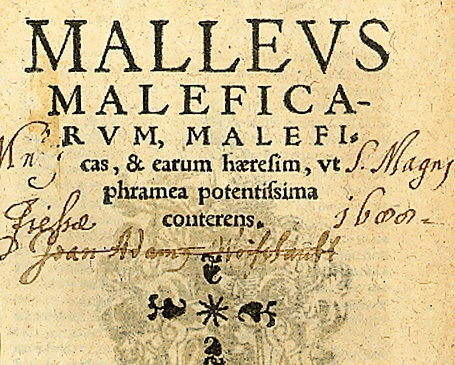 マレウス・マレフィカルム1520年ケルン版の扉ページ