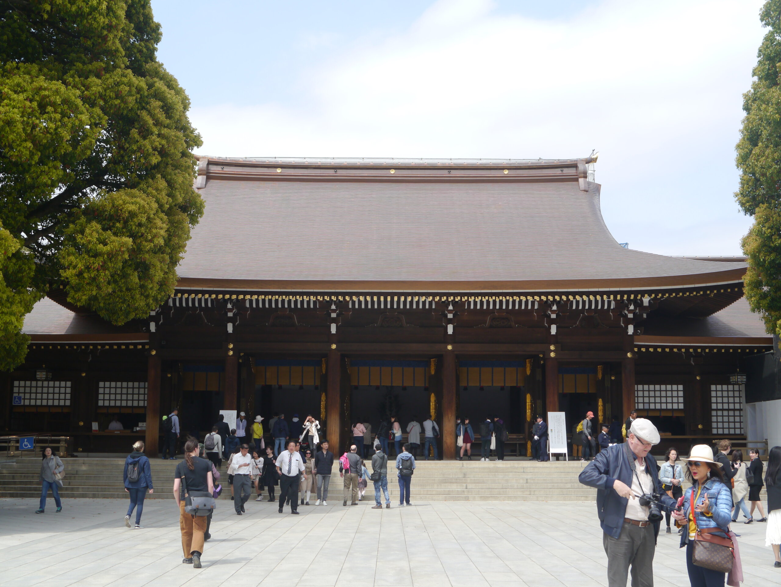 明治神宮の御社殿(本殿・拝殿)