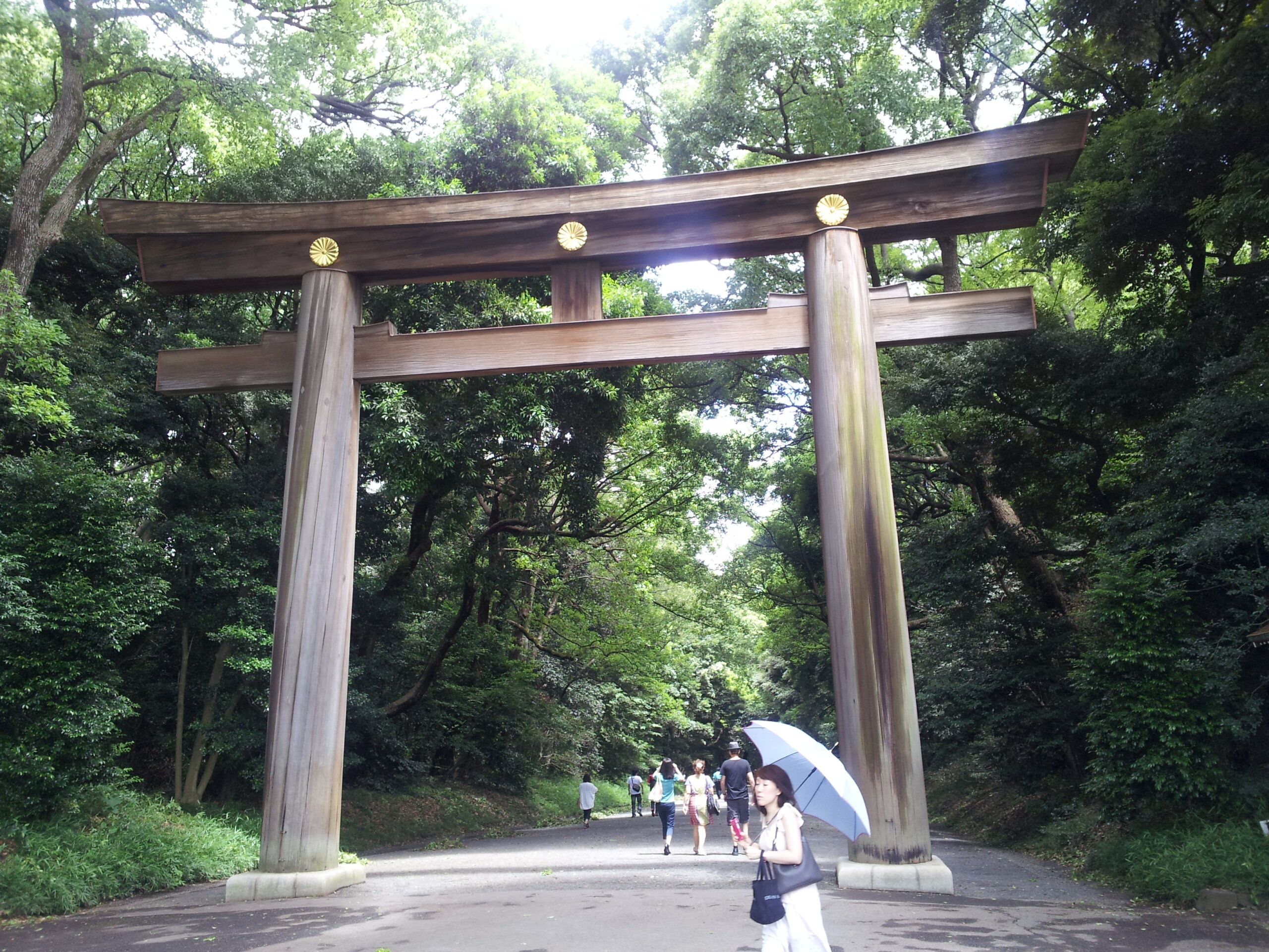 明治神宮の大鳥居