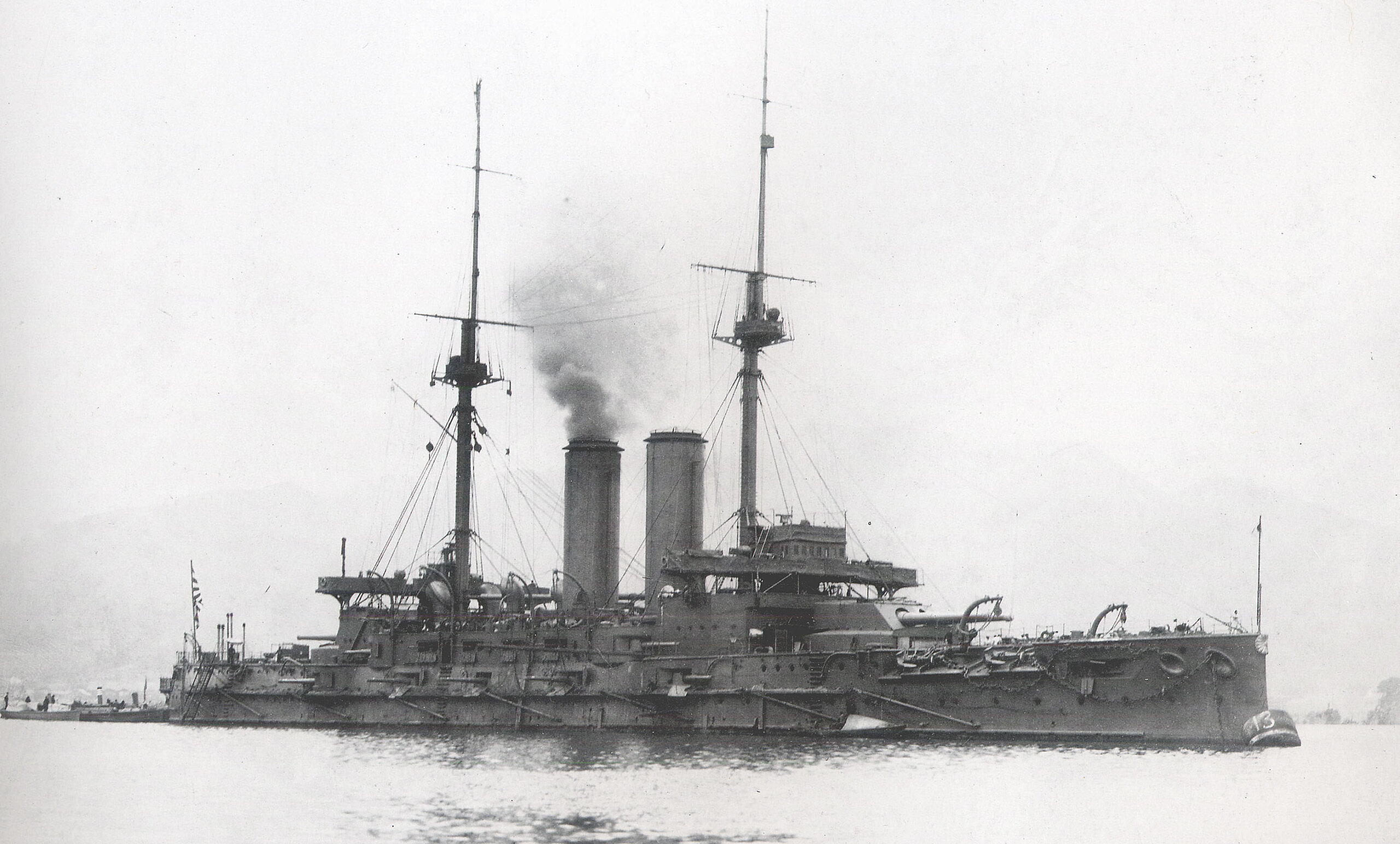 東郷平八郎の旗艦・戦艦三笠