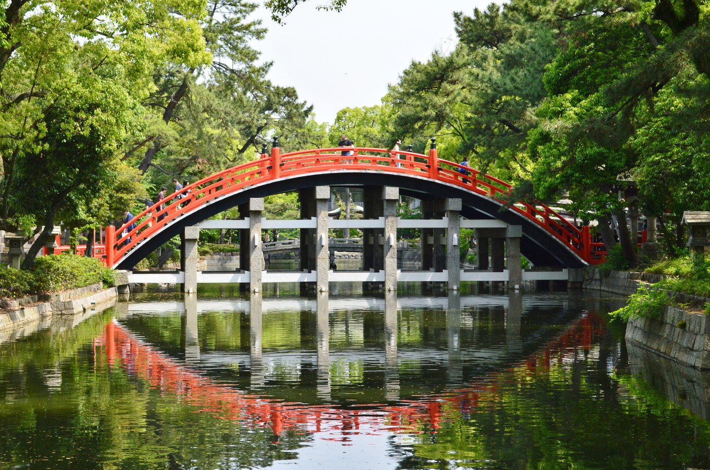 住吉大社の反橋（太鼓橋）