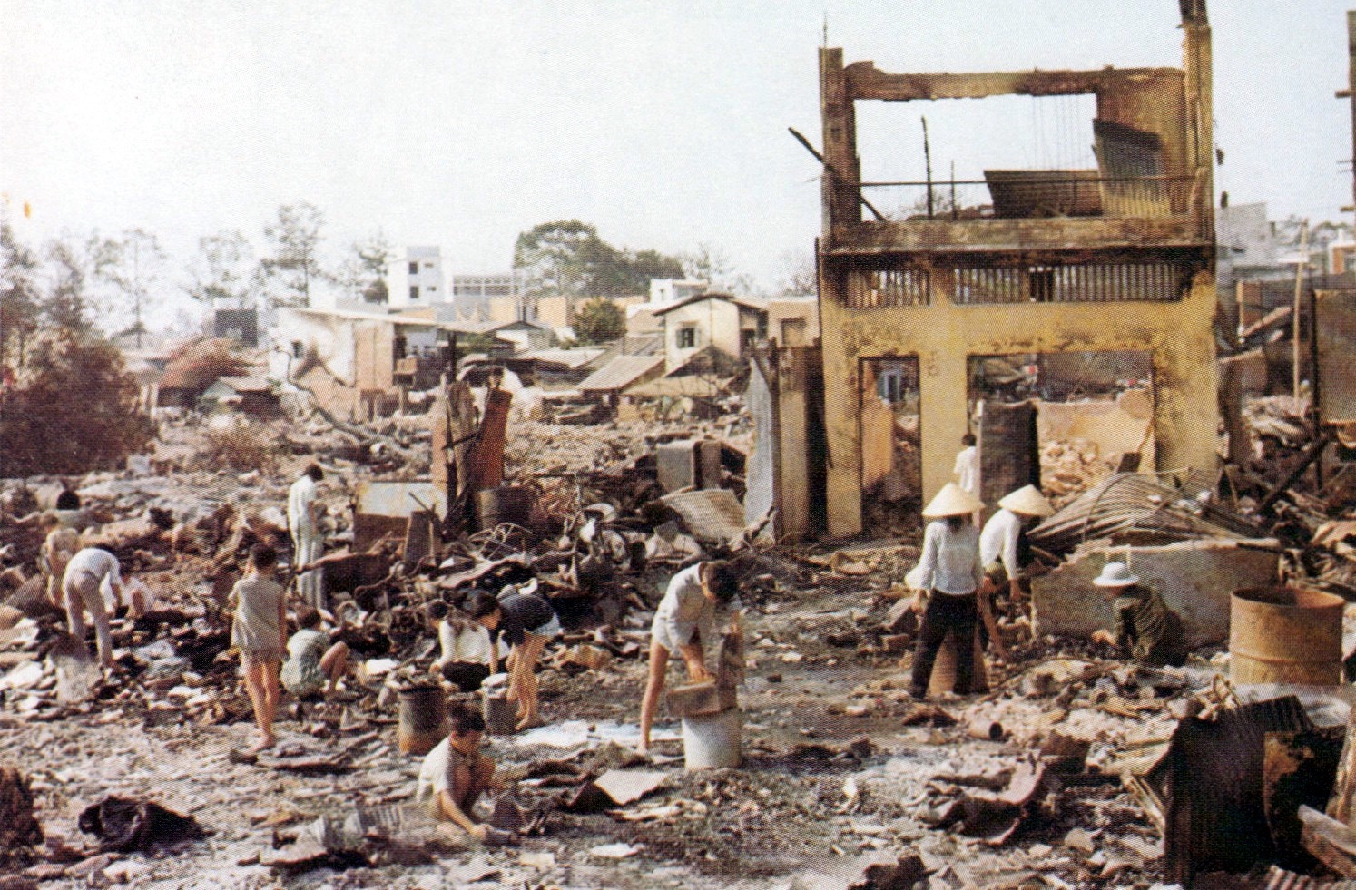 テト攻勢後のサイゴン・チョロン地区(1968年)