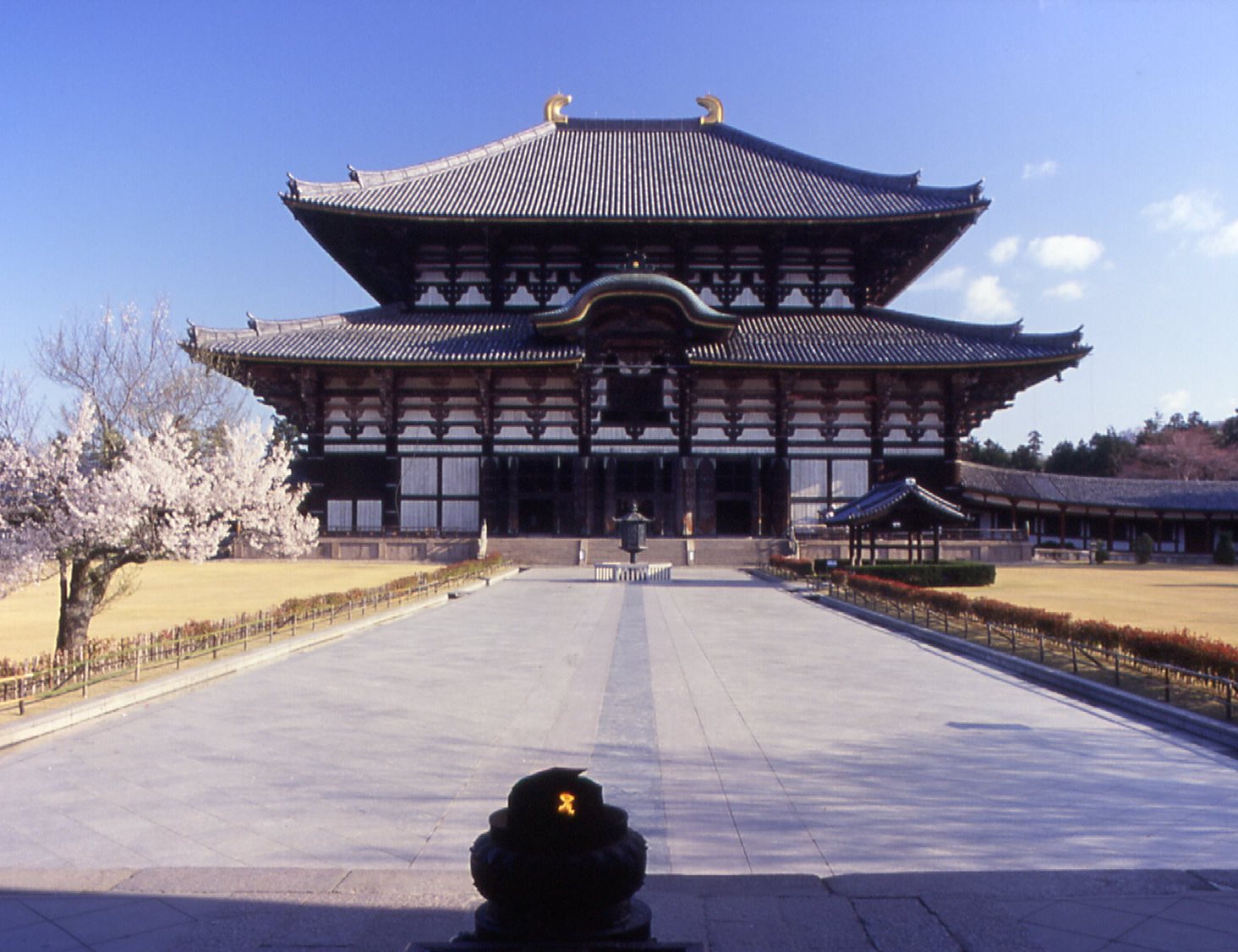 東大寺大仏殿（1709年江戸時代再建）
