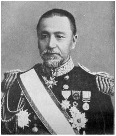 東郷平八郎の肖像写真(1907年)